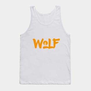 Wolf Word Tank Top